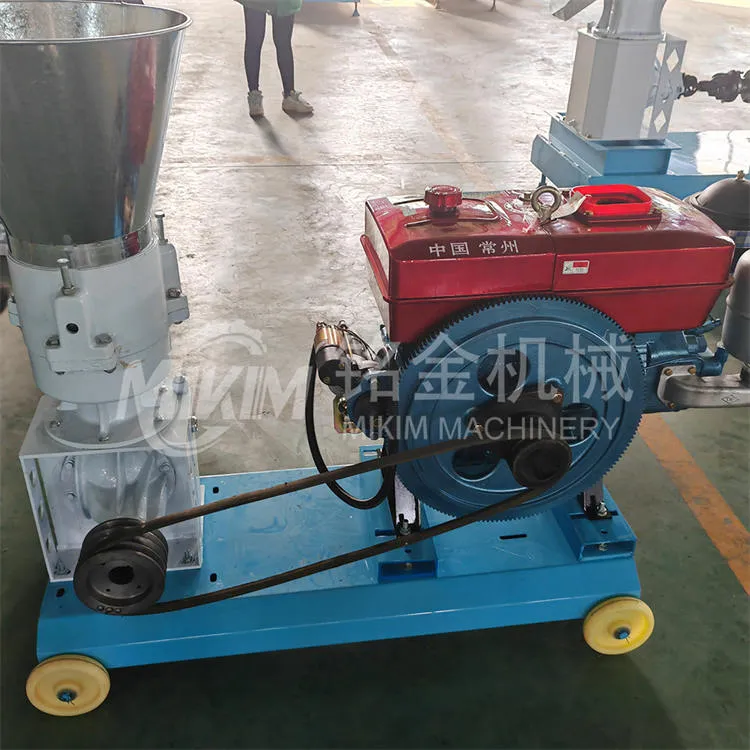 Maskin for produksjon av storfefôr