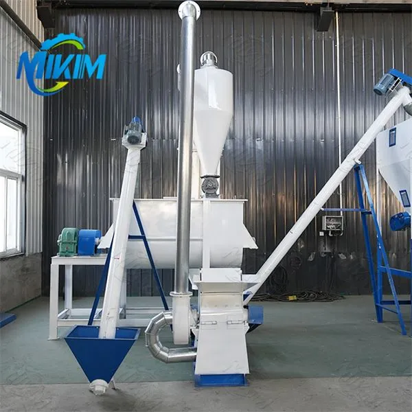 Chicken Farm Feed Pellet Production Line