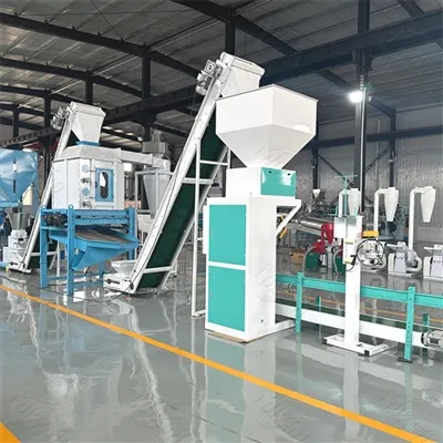 Poultry feed production line