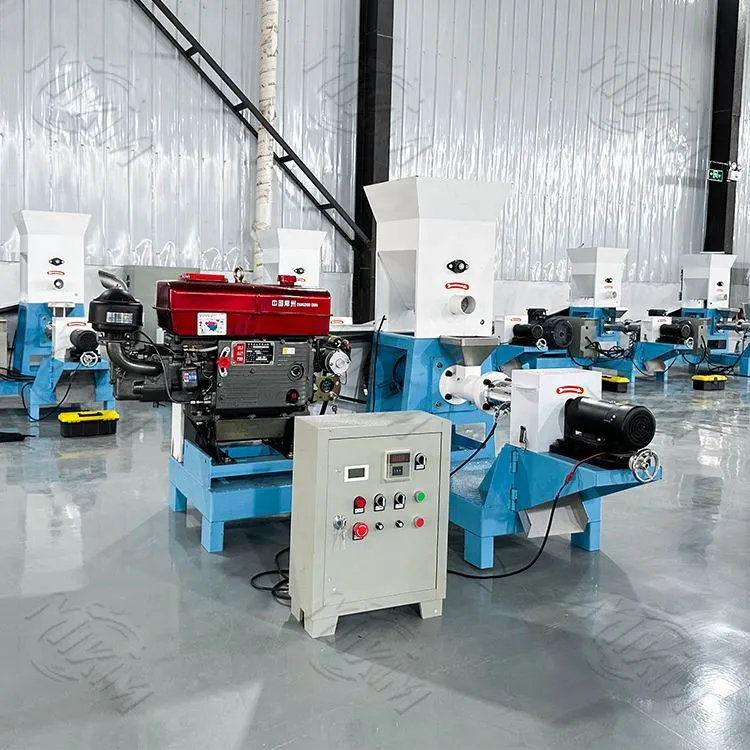 Ekstruderingsmaskin for kjæledyrfôr